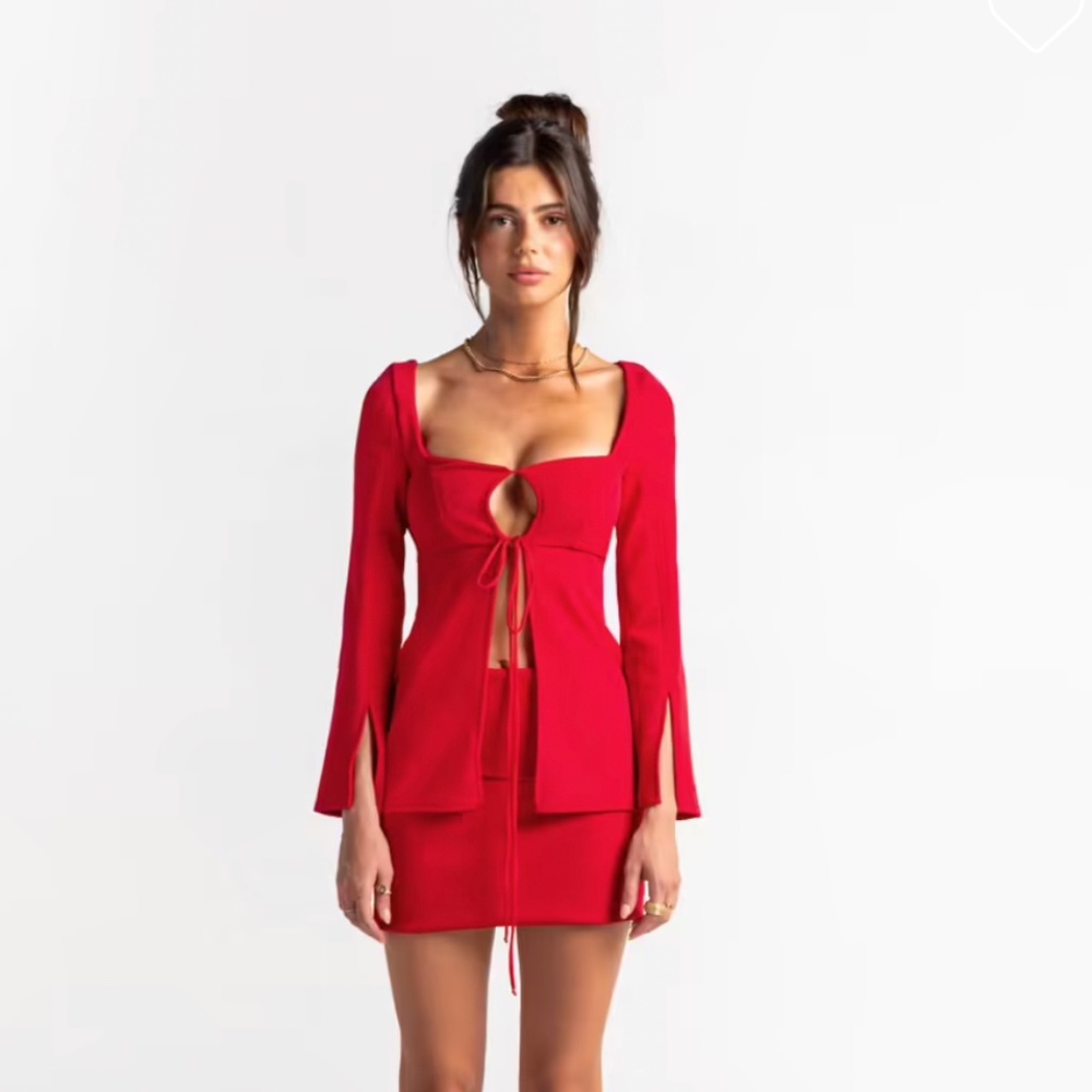 NWT XS ARCINA ORI SELENA SET (skirt and blouse)